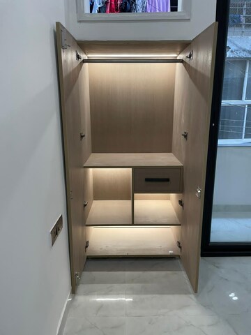 Bathroom in 1 BHK Builder Floor at Mehrauli – for Rent