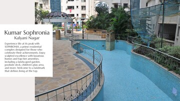 Swimming Pool in 3 BHK Apartment at Kumar Sophronia, Kalyani Nagar – for Sale