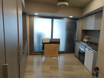 Living Room in 4 BHK Apartment at Lodha World Crest, Worli – for Rent