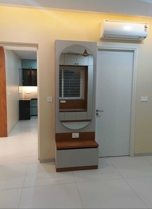 Living Room in 3 BHK Apartment at Jayabheri The Nirvana, Gopanpally – for Rent