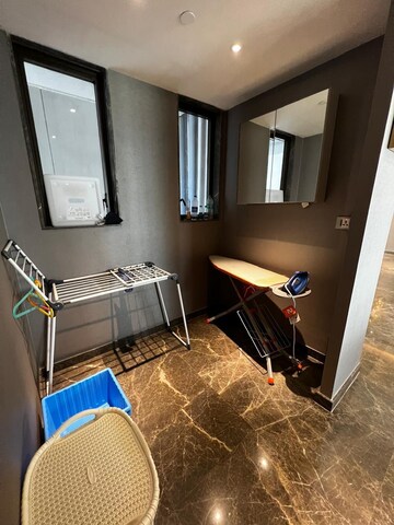 Living Room in 5 BHK Apartment at Lodha Trump Tower, Worli – for Rent