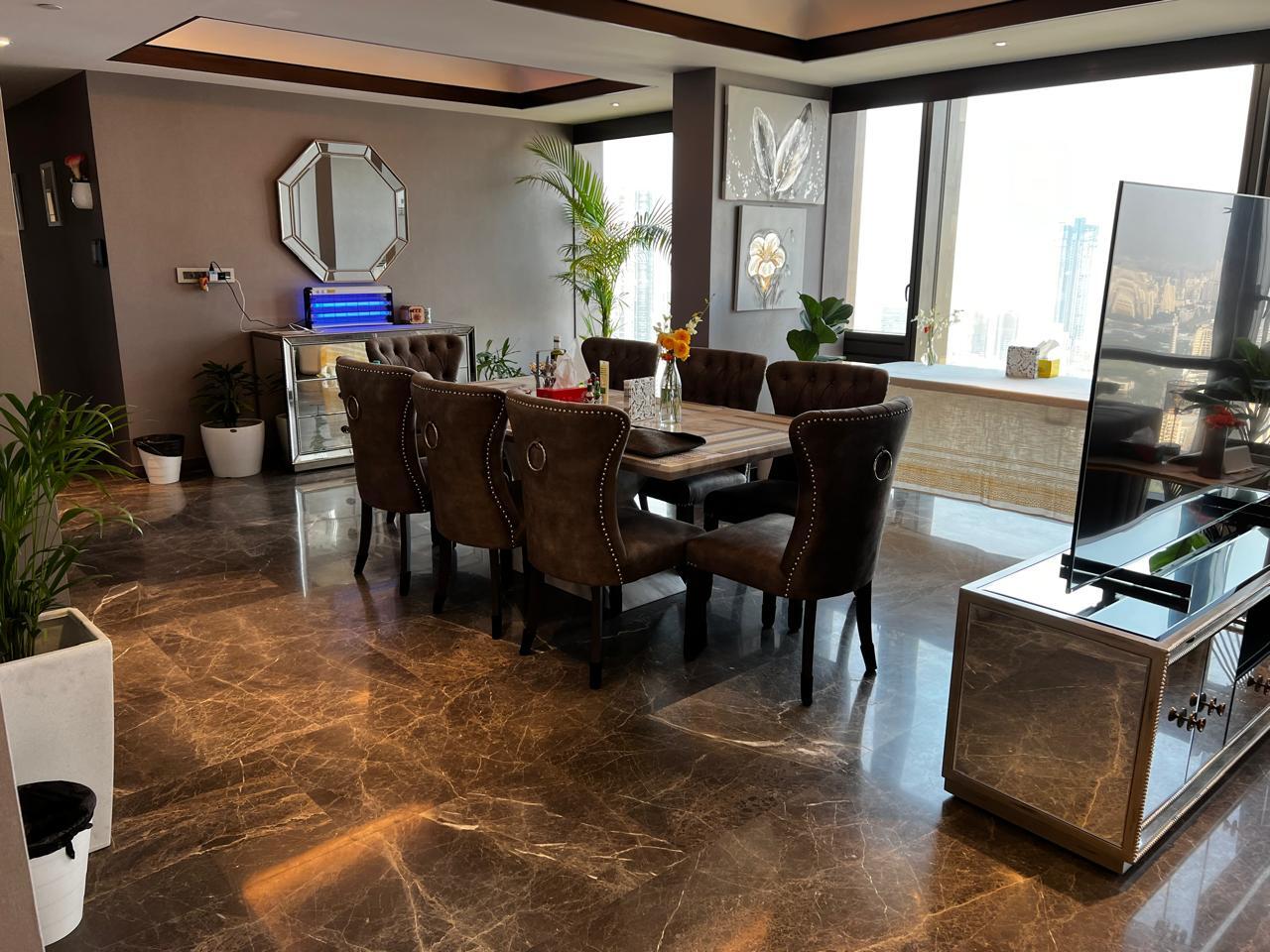 5 BHK + Pooja Room Apartment For Rent in Lodha Trump Tower