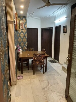 Living Room in 1.5 BHK Builder Floor at Kalkaji – for Rent