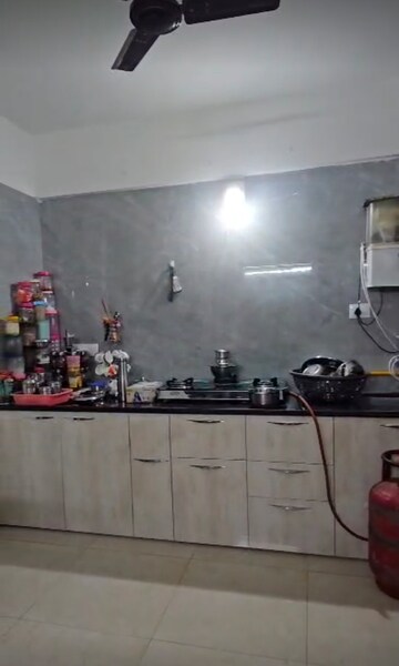 Kitchen in 2 BHK Apartment at Vishwa Lake Iksa, Memnagar – for Sale