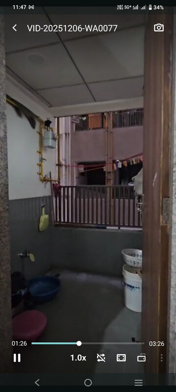 Kitchen in 2 BHK Apartment at Vishwa Lake Iksa, Memnagar – for Sale