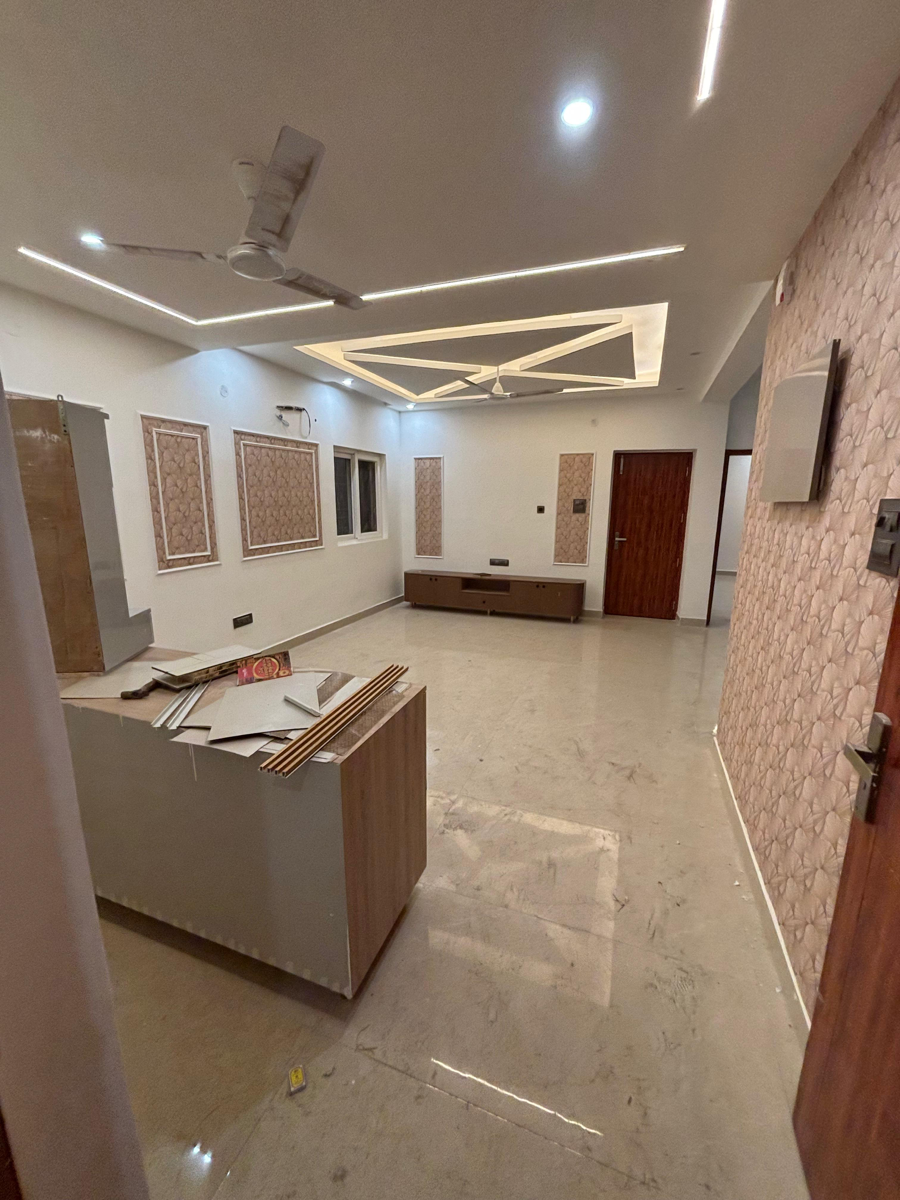 Living Room in 3 BHK Builder Floor at Boutique Residential Apartments G-88, Saket – for Rent