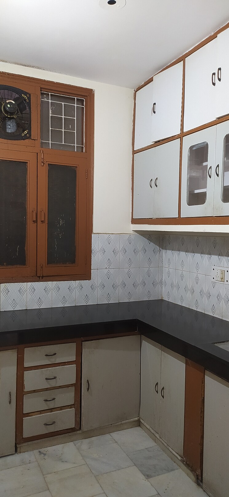 Kitchen, khirki extension 2 Bedroom 750 Sq.Ft. Builder Floor In Khirki Extension Delhi 9375187