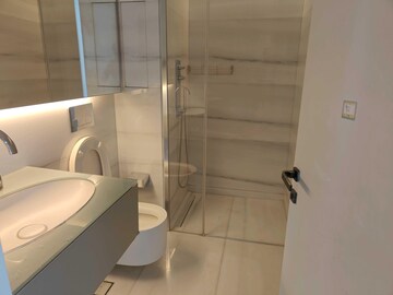 Bathroom in 3 BHK Apartment at Lodha The World Towers World One Tier 2, Worli – for Rent
