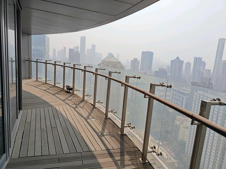 Balcony, lodha-the-world-towers-world-one-tier-2 3 Bedroom 3030 Sq.Ft. Apartment In Worli Mumbai 9579783