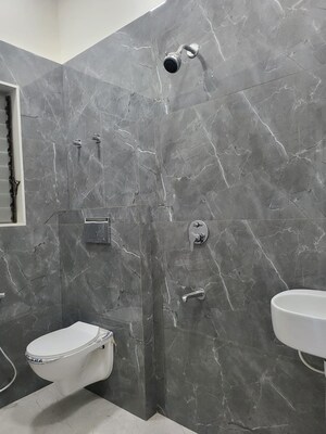 Bathroom in 2 BHK Apartment at Dev Puja, Thane West – for Rent