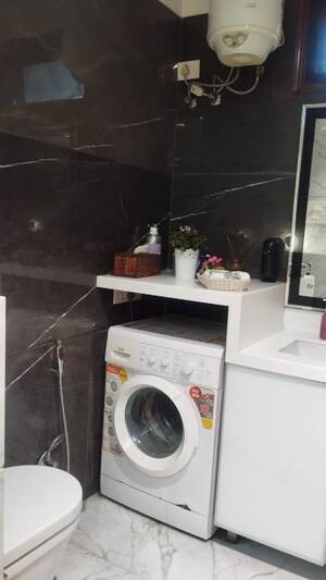 Attached Bathroom in 3.5 BHK Builder Floor at Greater Kailash I – for Rent