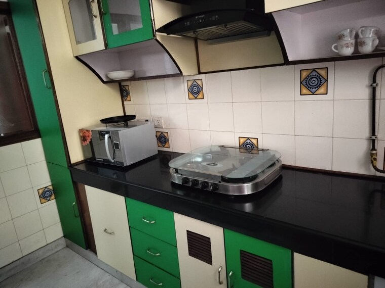 Kitchen, defence colony 3 Bedroom 3700 Sq.Ft. Builder Floor In Defence Colony Delhi 9579894