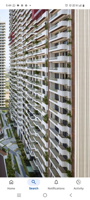 4 BHK Apartment – Exterior View View at ABA County 107, Sector 107 - for Rent