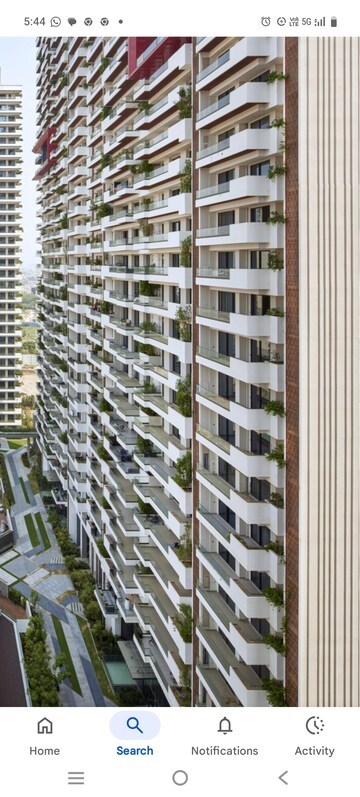 4 BHK Apartment – Exterior View View at ABA County 107, Sector 107 - for Rent