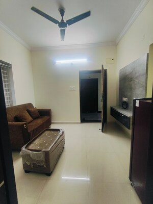 Living Room in 1 BHK Apartment at Kondapur – for Rent