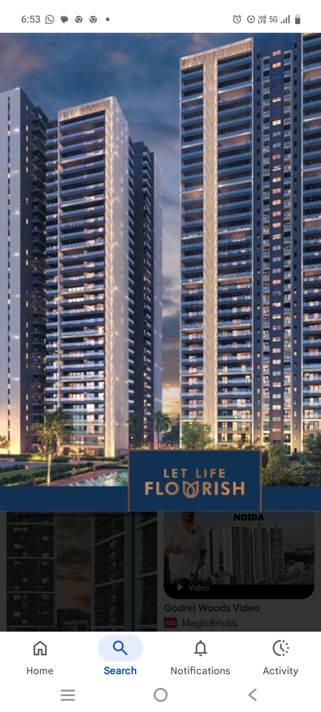 4 BHK 2288 Sq.Ft. Apartment in Godrej Woods