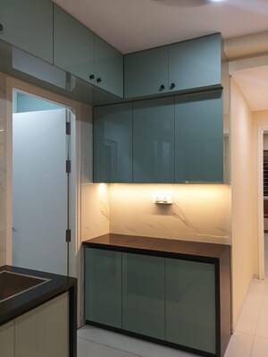 Kitchen in 3 BHK Apartment at Jayabheri The Nirvana, Gopanpally – for Rent