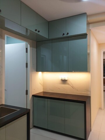 Kitchen in 3 BHK Apartment at Jayabheri The Nirvana, Gopanpally – for Rent