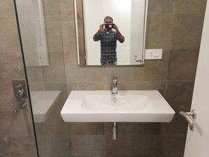 Bathroom in 3 BHK Apartment at Jayabheri The Nirvana, Gopanpally – for Rent