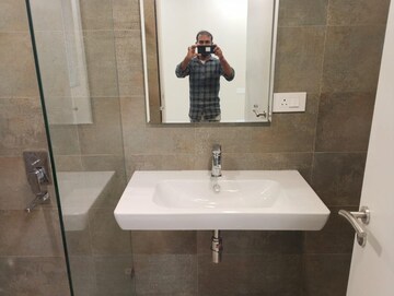 Bathroom in 3 BHK Apartment at Jayabheri The Nirvana, Gopanpally – for Rent