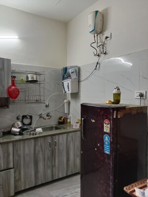 Kitchen in 1.5 BHK Builder Floor at Huda – for Rent