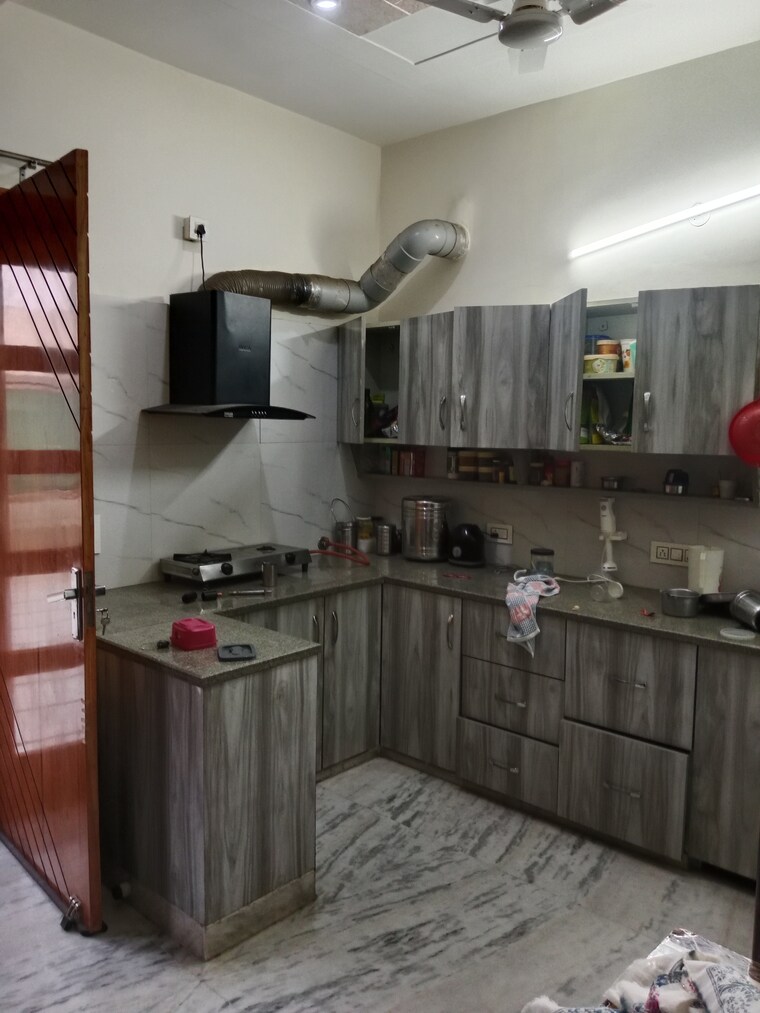 Kitchen, huda 1.5 Bedroom 582 Sq.Ft. Builder Floor In Huda Panipat 9579933