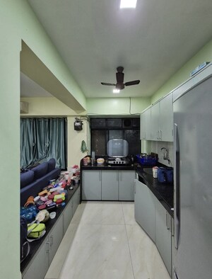 Kitchen in 1 BHK Apartment at Satyam CHS Goregaon West, Goregaon West – for Rent