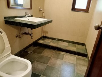 Bathroom in 3 BHK Builder Floor at Chirag Enclave – for Rent