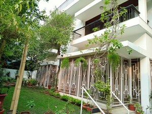 Balcony in 3 BHK Builder Floor at Chirag Enclave – for Rent