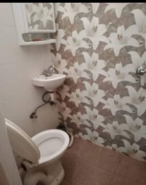Bathroom in 1 BHK Villa at Aliganj – for Rent
