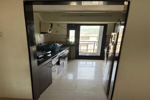 Kitchen in 2 BHK Apartment at Mayfair Sonata Greens, Vikhroli West – for Rent