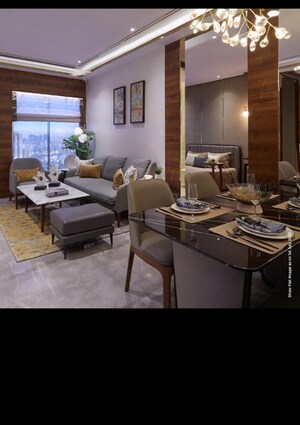 Hall in 3 BHK Apartment at Chandak 34 Park Estate, Goregaon West – for Sale