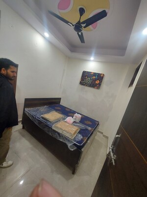 Bedroom in 2 BHK Builder Floor at New Ashok Nagar – for Rent