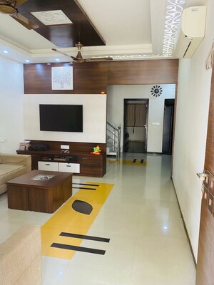 Kitchen in 4 BHK Villa at Raysan – for Rent