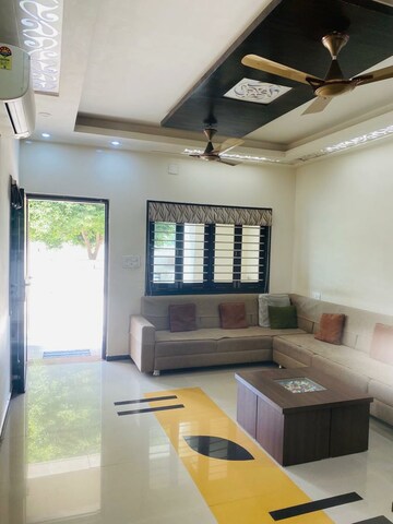 Living Room in 4 BHK Villa at Raysan – for Rent