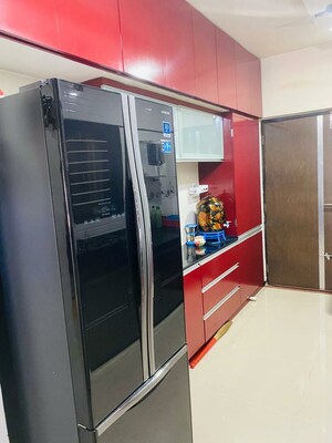 Balcony in 4 BHK Villa at Raysan – for Rent