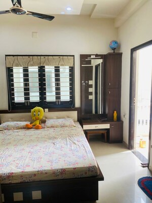 Bedroom in 4 BHK Villa at Raysan – for Rent