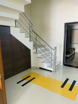 Staircase in 4 BHK Villa at Raysan – for Rent