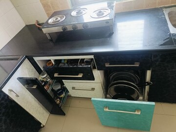 Kitchen in 2 BHK Apartment at Ghatlodia – for Sale