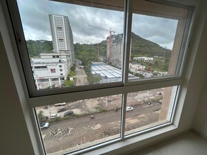 Balcony in 2 BHK Apartment at Godrej Green Vistas, Mahalunge – for Rent