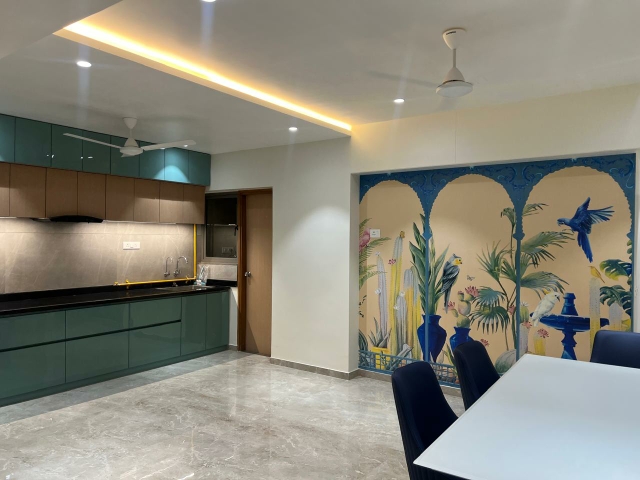 3 BHK + Extra Room Apartment For Rent in C G Road