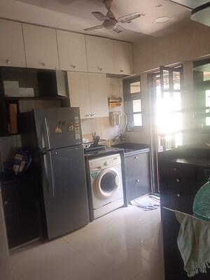 Kitchen in 3 BHK Apartment at Group Seven Rushi Heights, Goregaon East – for Rent