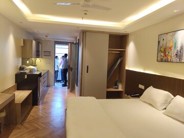 Living Room in Studio Apartment at Delta I Greater Noida – for Sale