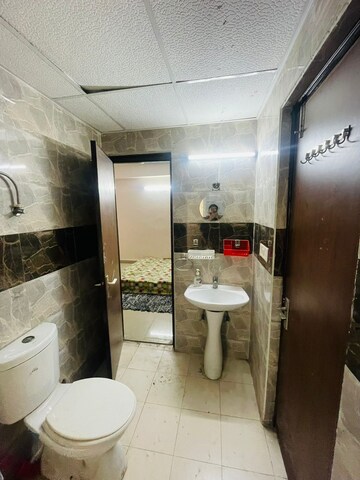Bathroom in 2 BHK Apartment at Supertech Ecovillage II, Sector 16b Greater Noida – for Rent