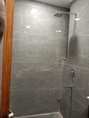 Bathroom in 3 BHK Apartment at Freedom Fighters Enclave – for Rent