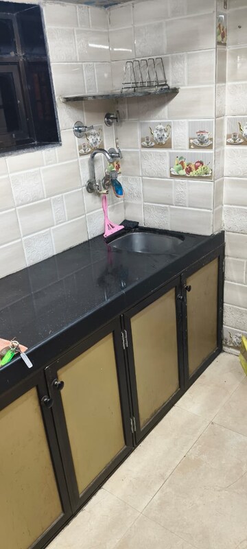 Kitchen in 1 BHK Apartment at Neelganga Apartment, Lower Parel – for Rent