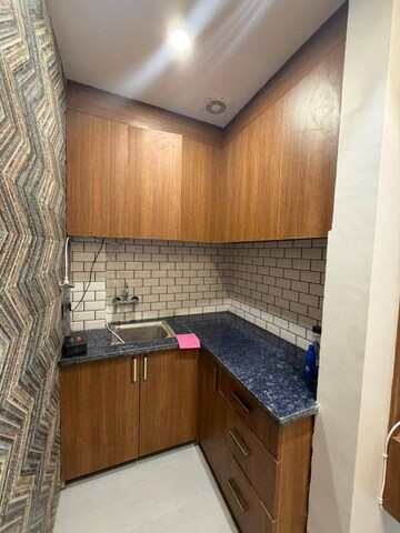 Kitchen in 1 RK Builder Floor at Freedom Fighters Enclave – for Rent