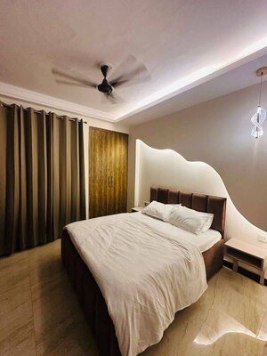 Bedroom in 1 BHK Builder Floor at Freedom Fighters Enclave – for Rent
