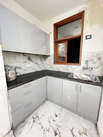 Kitchen in 1 BHK Builder Floor at Saket – for Rent