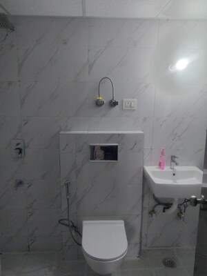 Bathroom in 3 BHK Apartment at Supertech Ecovillage II, Sector 16b Greater Noida – for Rent